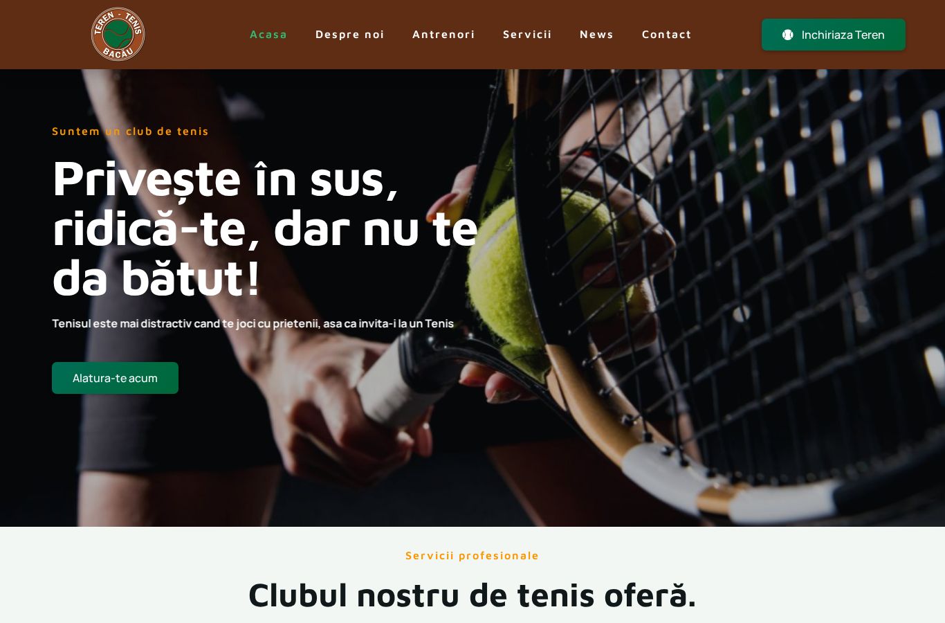 Teren Tenis Bacau